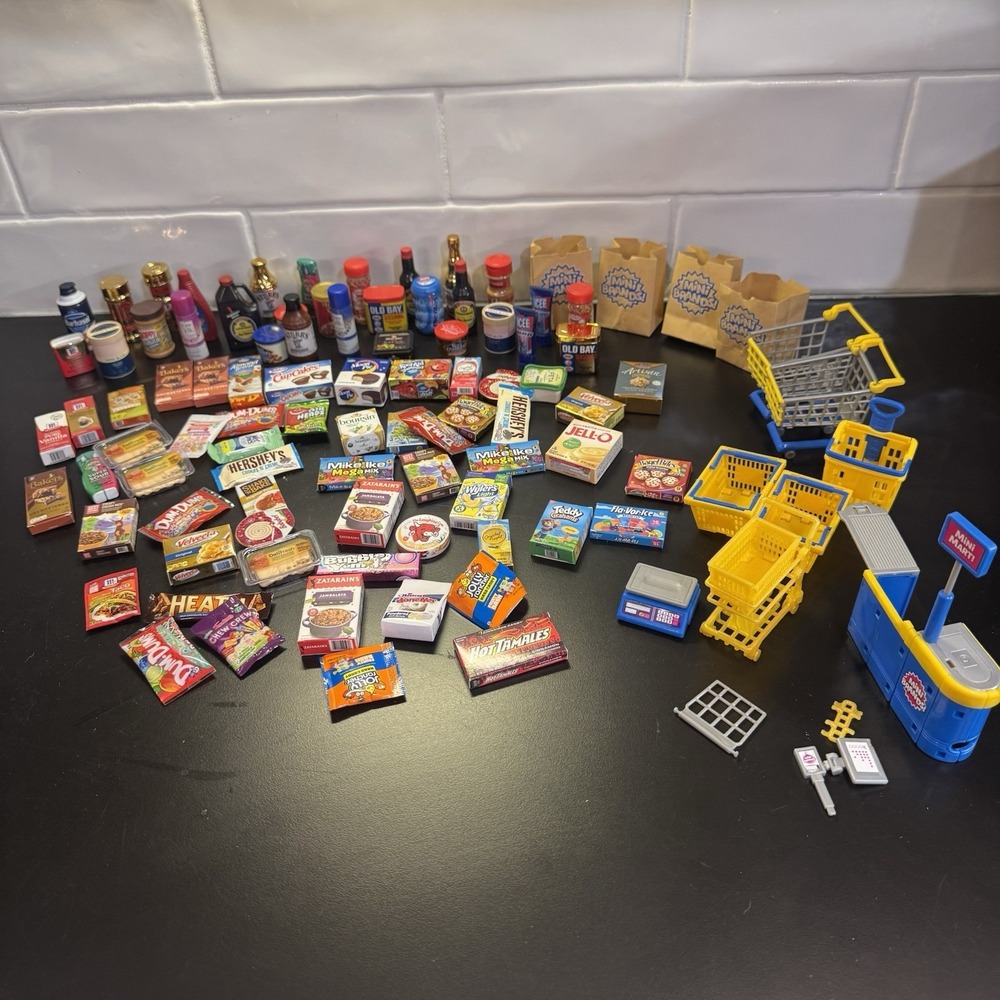 Zuru Mini Brands Huge Lot Food